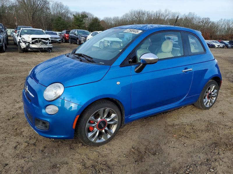 FIAT 500 SPORT 2015 with VIN 3C3CFFBR8FT696245 - Photo from auction