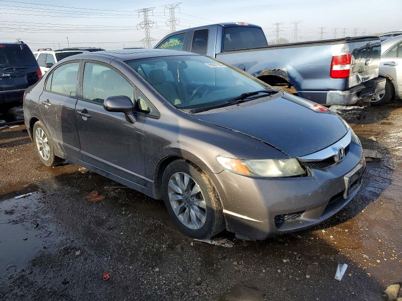Photo 4 from auction – 2009 HONDA CIVIC EX with VIN 19XFA16839E016000