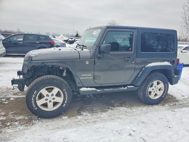 Photo 1 from auction – 2014 JEEP WRANGLER S with VIN 1C4AJWAG4EL285405