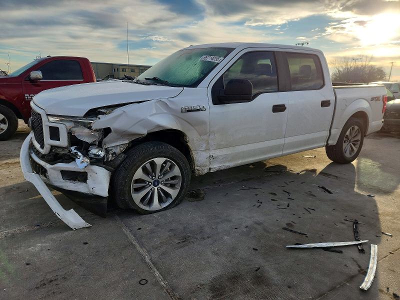 FORD F150 2WD 2018 with VIN 1FTEW1CP3JKF74374 - Photo from auction