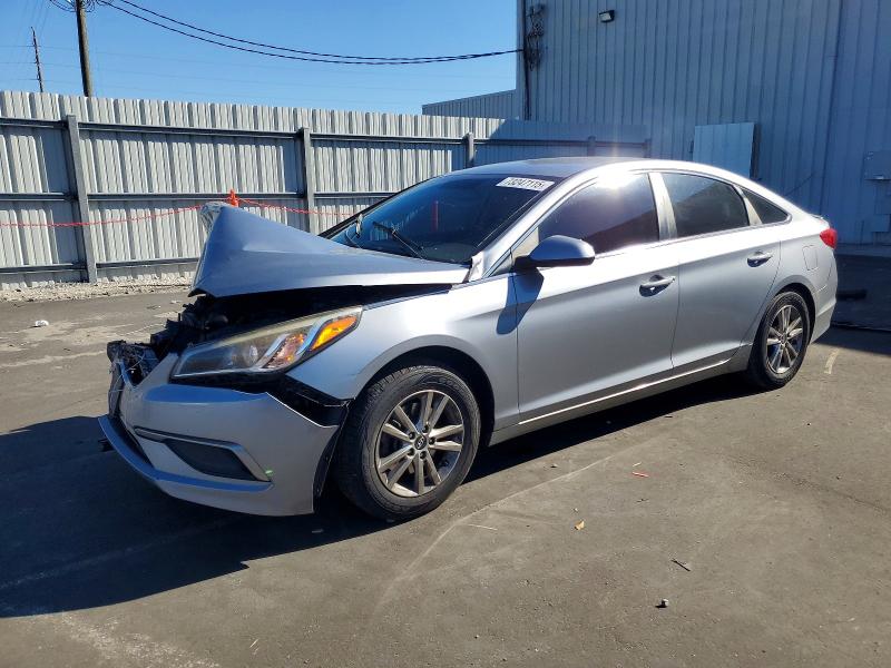 HYUNDAI SONATA SE 2017 with VIN 5NPE24AF6HH521555 - Photo from auction