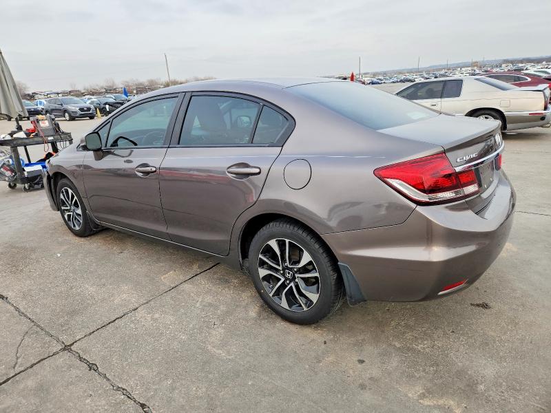Photo 2 from auction – 2013 HONDA CIVIC EXL with VIN 19XFB2F93DE076170
