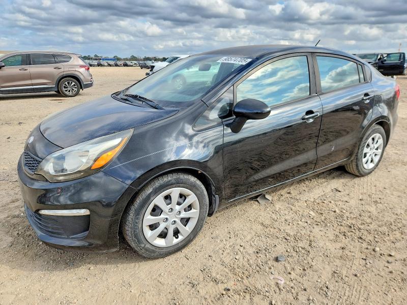 KIA RIO LX 2017 with VIN KNADM4A38H6099078 - Photo from auction