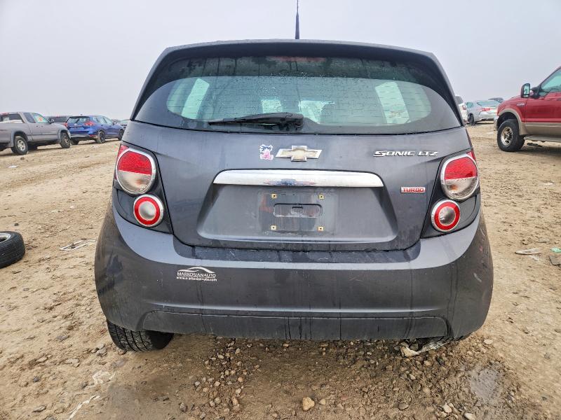 Photo 6 from auction – 2013 CHEVROLET SONIC LTZ with VIN 1G1JE6SB5D4107348