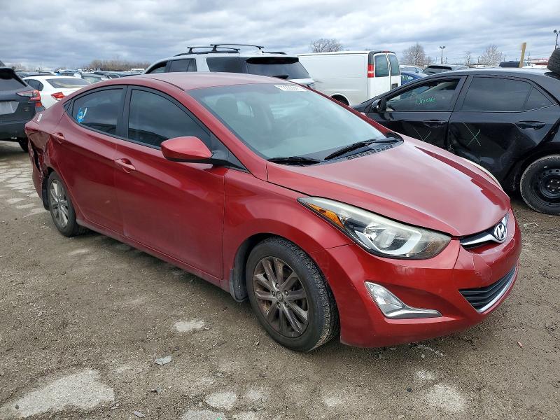 Photo 4 from auction – 2016 HYUNDAI ELANTRA with VIN 5NPDH4AE0GH689739