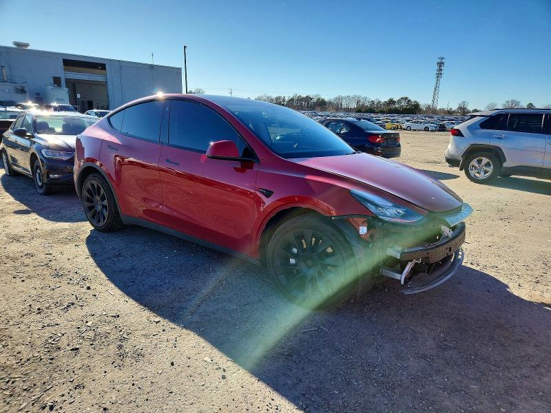 Photo 4 from auction – 2022 TESLA MODEL Y with VIN 7SAYGDEEXNA013860