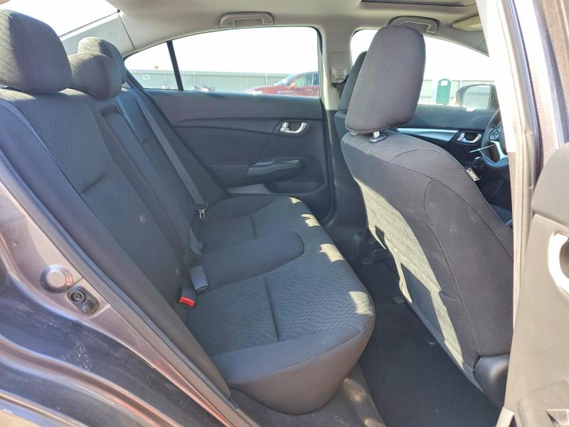 Photo 10 from auction – 2015 HONDA CIVIC with VIN 19XFB2F82FE032364