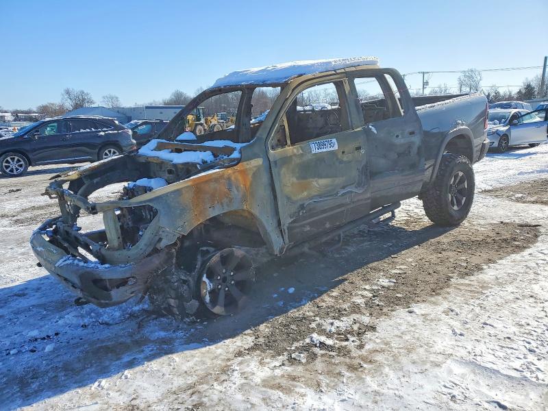 RAM 1500 2019 with VIN 1C6SRFETXKN791896 - Photo from auction
