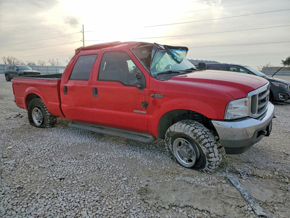 Photo 4 from auction – 2004 FORD F250 with VIN 1FTNW20P04EA66733