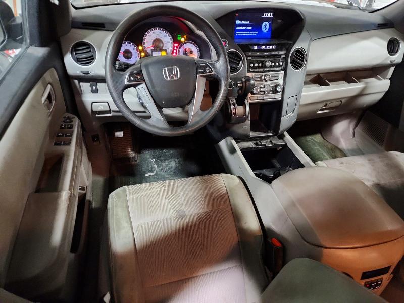 Photo 8 from auction – 2014 HONDA PILOT EX with VIN 5FNYF4H46EB012260