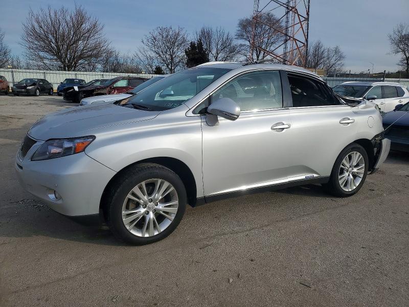 LEXUS RX 450H 2012 with VIN JTJBC1BA2C2428525 - Photo from auction
