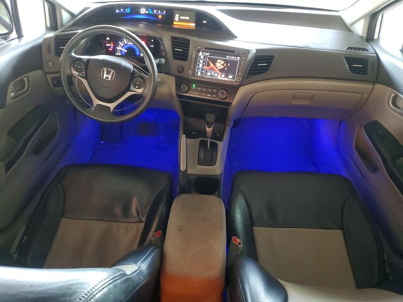 Photo 8 from auction – 2012 HONDA CIVIC LX with VIN 19XFB2F54CE108250