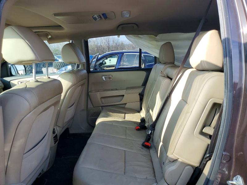 Photo 11 from auction – 2013 HONDA PILOT EXL with VIN 5FNYF3H64DB034011