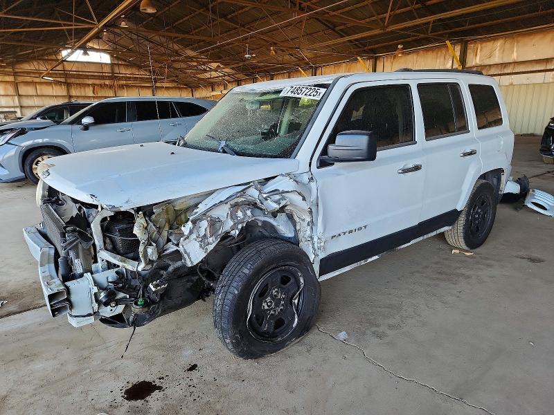 Photo 1 from auction – 2014 JEEP PATRIOT SP with VIN 1C4NJPBAXED573876