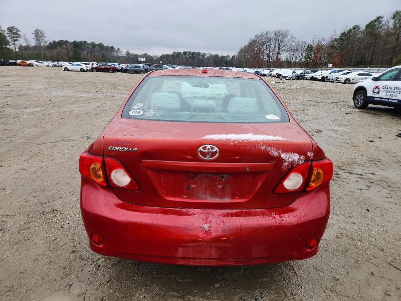 Photo 6 from auction – 2009 TOYOTA COROLLA BA with VIN JTDBL40E799054536