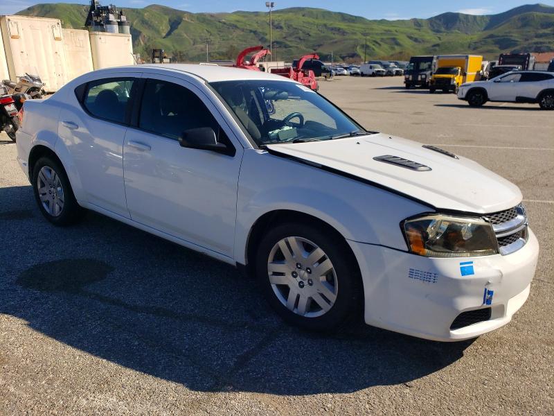 Photo 4 from auction – 2012 DODGE AVENGER SE with VIN 1C3CDZAB2CN310782