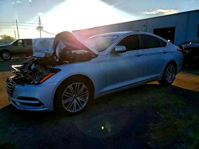 GENESIS G80 2018 with VIN KMHGN4JE6JU230262 - Photo from auction