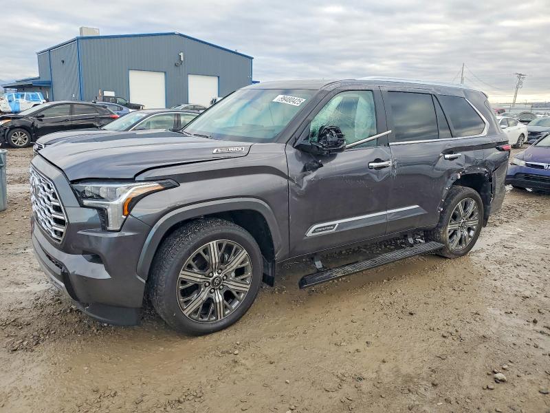 TOYOTA SEQUOIA SR 2025 with VIN 7SVAAABA9SX056581 - Photo from auction