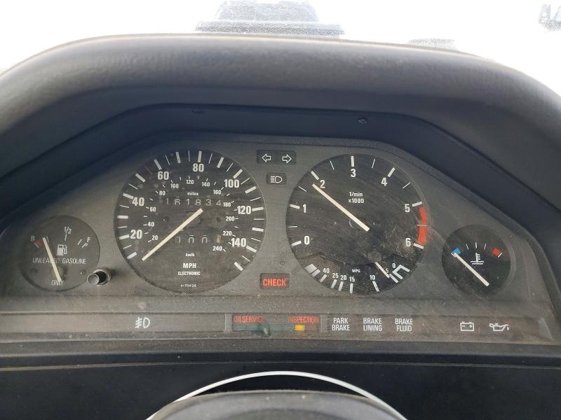 Photo 9 from auction – 1988 BMW 325 with VIN WBAAB5405J8865925