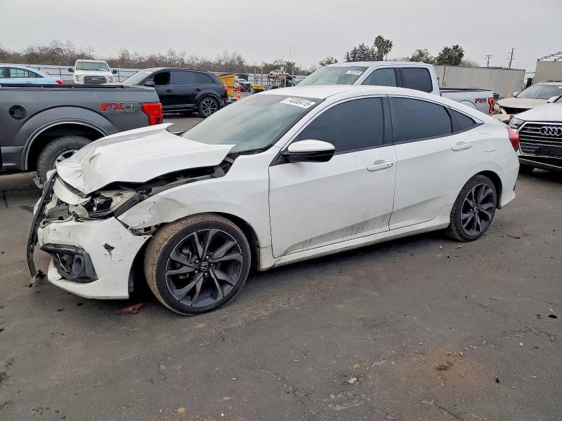 HONDA CIVIC 2019 with VIN 2HGFC2F83KH523006 - Photo from auction