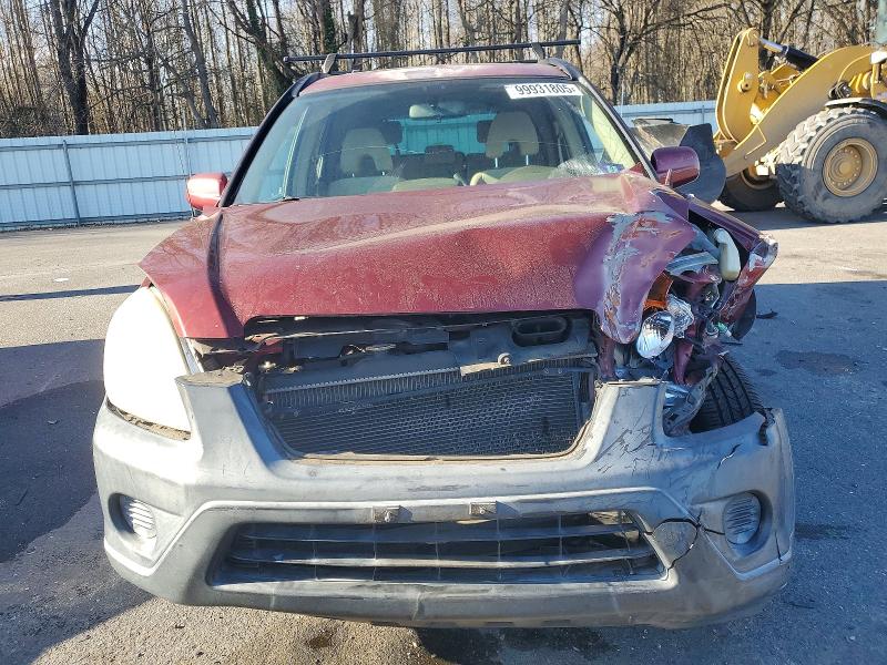 Photo 5 from auction – 2006 HONDA CR-V EX with VIN SHSRD78856U412528