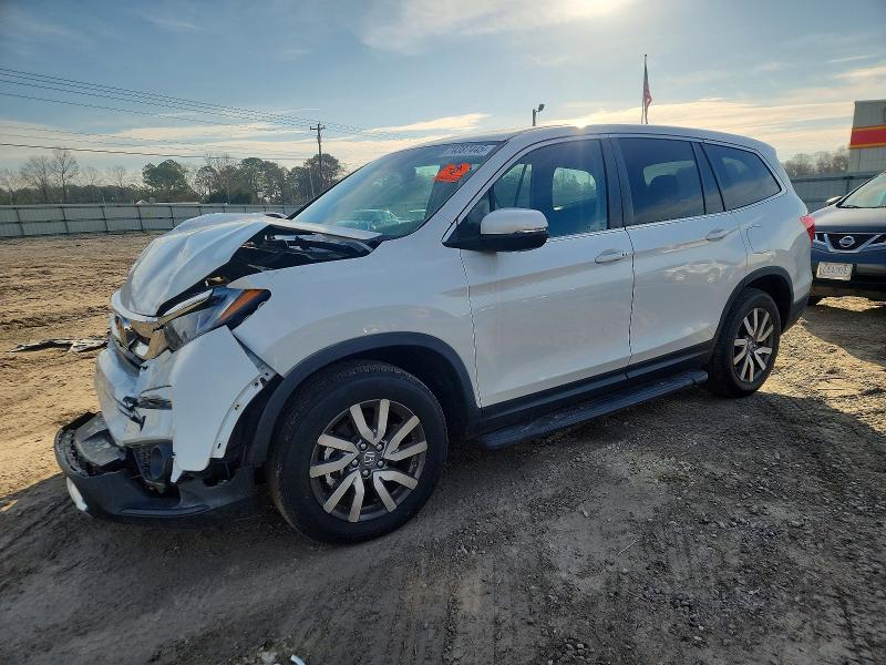 HONDA PILOT EXL 2021 with VIN 5FNYF5H55MB033212 - Photo from auction