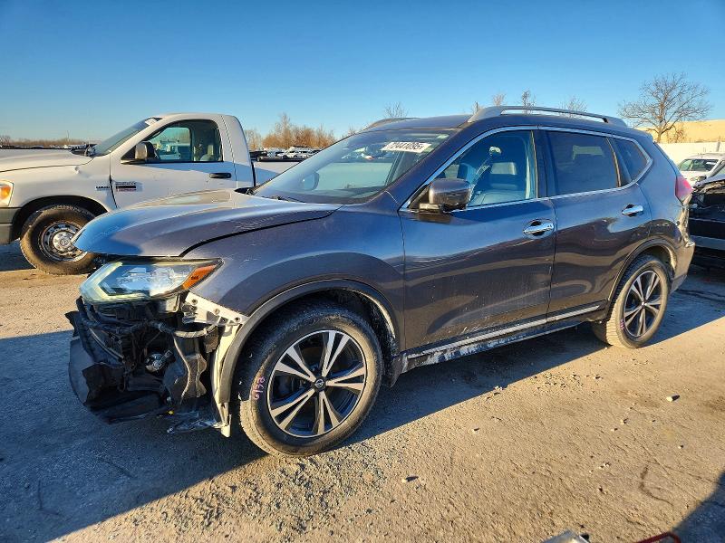 NISSAN ROGUE S 2018 with VIN 5N1AT2MTXJC849589 - Photo from auction