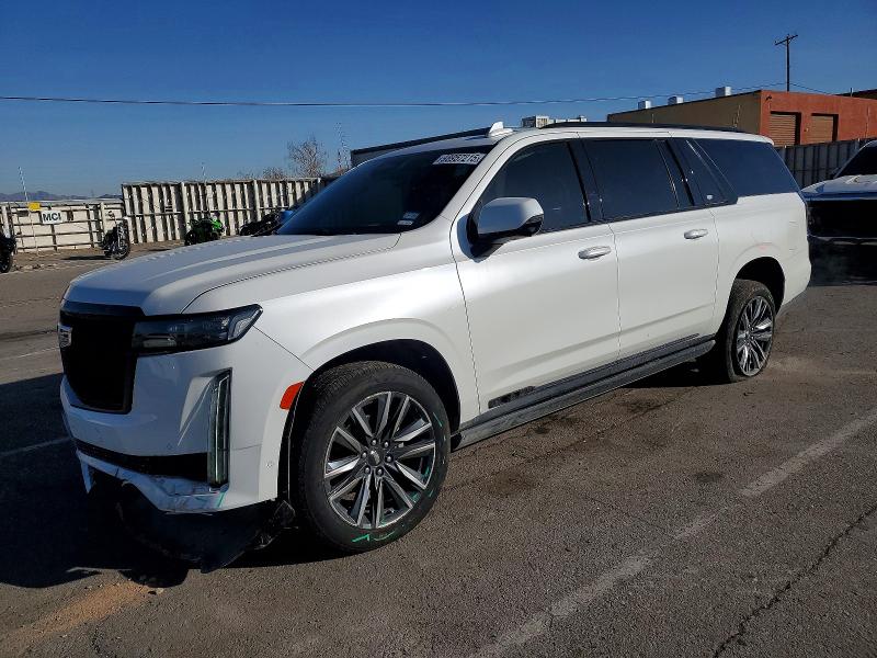 CADILLAC ESCALADE E 2021 with VIN 1GYS4PKL8MR184614 - Photo from auction