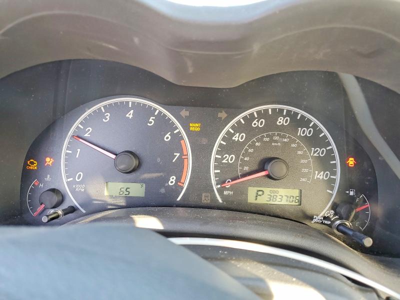 Photo 9 from auction – 2009 TOYOTA COROLLA with VIN 1NXBU40E29Z149950