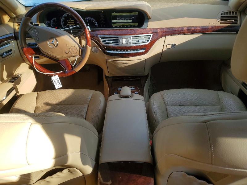 Photo 8 from auction – 2010 MERCEDES-BENZ S 550 with VIN WDDNG7BB6AA321552
