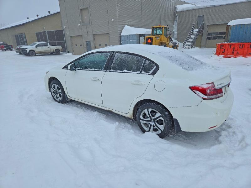 Photo 2 from auction – 2014 HONDA CIVIC LX with VIN 2HGFB2F53EH024199
