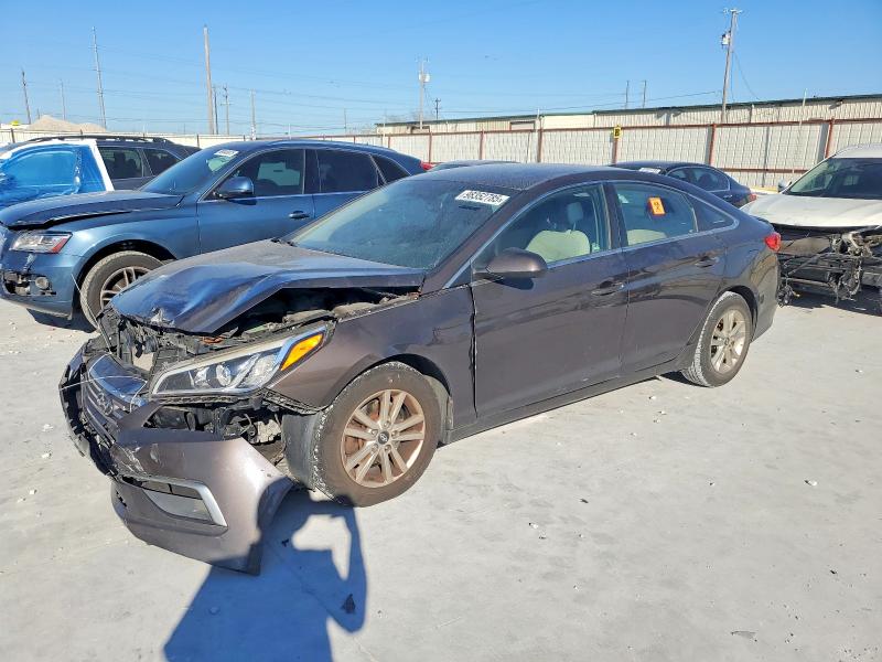 HYUNDAI SONATA 2015 with VIN 5NPE24AF5FH186852 - Photo from auction