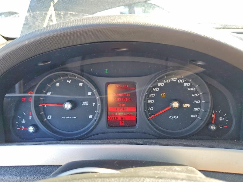 Photo 9 from auction – 2009 PONTIAC G8 with VIN 6G2ER57779L189969