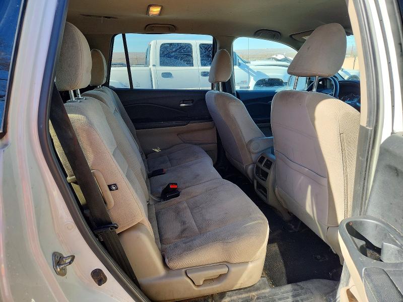 Photo 11 from auction – 2017 HONDA PILOT LX with VIN 5FNYF6H1XHB099229