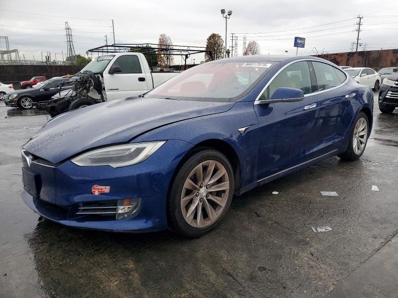 TESLA MODEL S 2017 with VIN 5YJSA1E12HF179555 - Photo from auction
