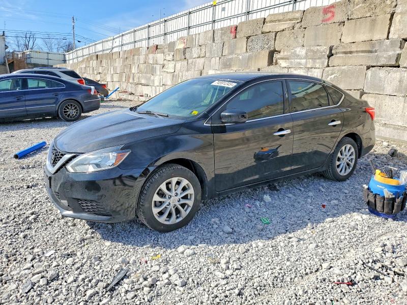 NISSAN SENTRA S 2018 with VIN 3N1AB7AP3JL623977 - Photo from auction