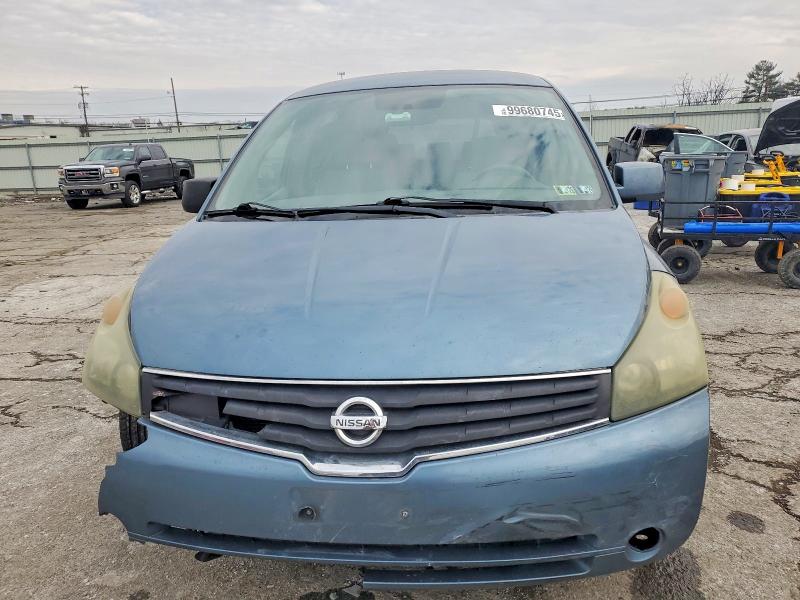 Photo 5 from auction – 2008 NISSAN QUEST S with VIN 5N1BV28U68N106525