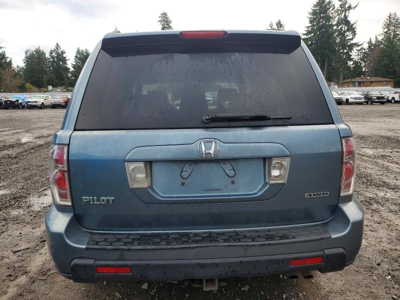 Photo 6 from auction – 2007 HONDA PILOT EXL with VIN 2HKYF18557H525124