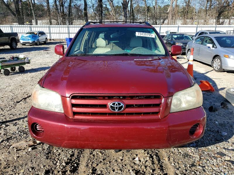 Photo 5 from auction – 2005 TOYOTA HIGHLANDER with VIN JTEGD21A450124202