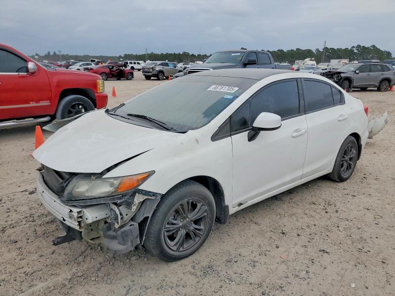 HONDA CIVIC LX 2012 with VIN 2HGFB2F59CH333169 - Photo from auction