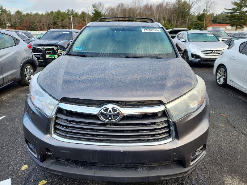 Photo 5 from auction – 2016 TOYOTA HIGHLANDER with VIN 5TDJKRFH2GS274405
