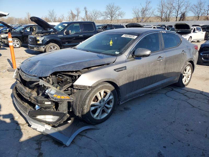KIA OPTIMA 2013 with VIN 5XXGN4A74DG121301 - Photo from auction