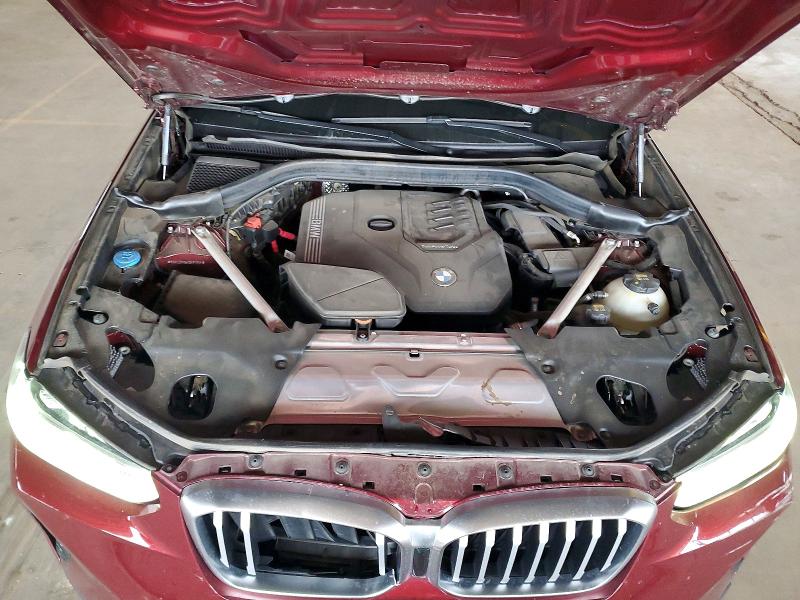 Photo 12 from auction – 2022 BMW X3 SDRIVE3 with VIN 5UX43DP06N9K87898