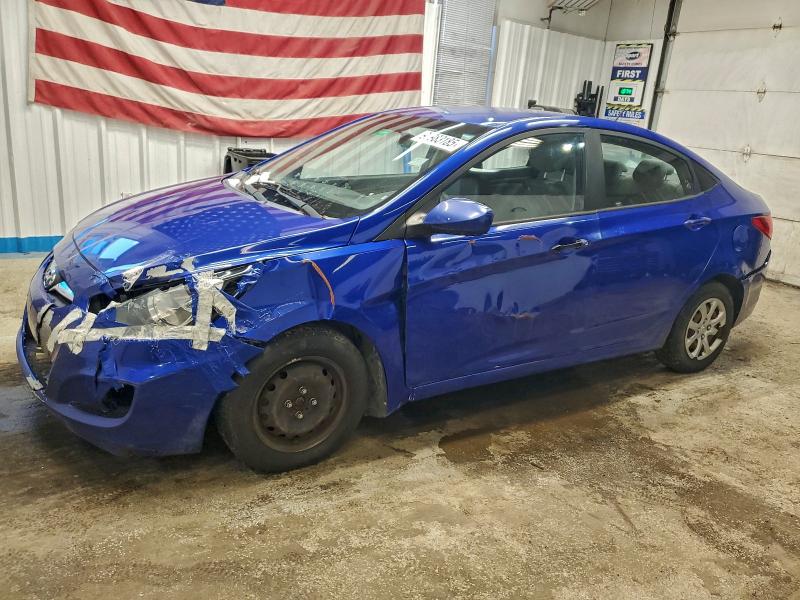 HYUNDAI ACCENT GLS 2013 with VIN KMHCT4AE9DU509259 - Photo from auction