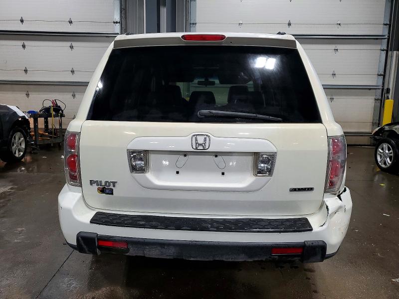 Photo 6 from auction – 2007 HONDA PILOT EXL with VIN 5FNYF18627B021539