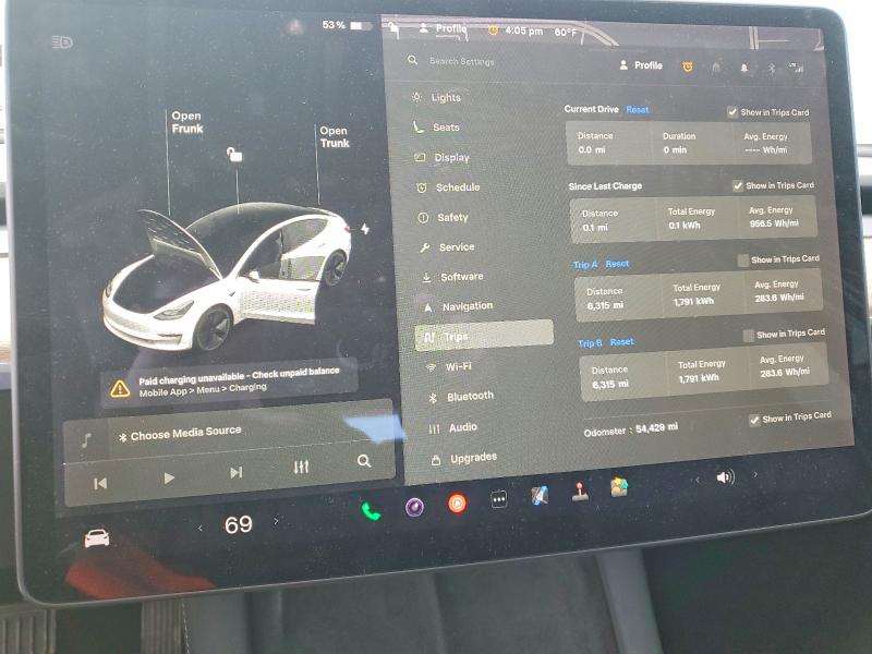 Photo 9 from auction – 2021 TESLA MODEL 3 with VIN 5YJ3E1EA2MF064294