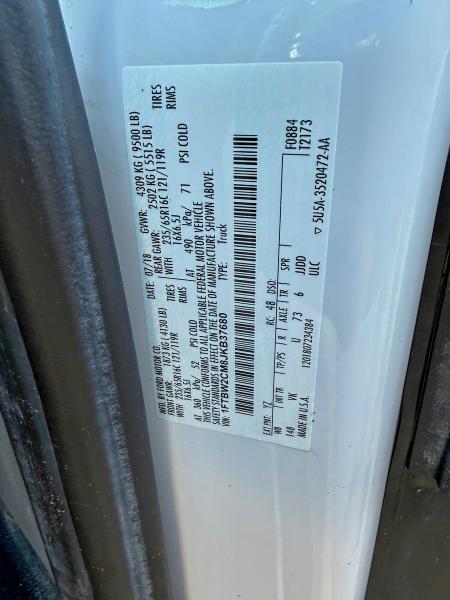 Photo 10 from auction – 2018 FORD TRANSIT T- with VIN 1FTBW2CM8JKB37680