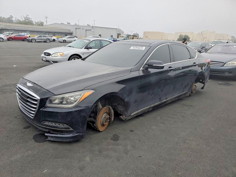 HYUNDAI GENESIS 5. 2015 with VIN KMHGN4JF6FU015819 - Photo from auction