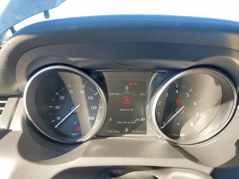 Photo 9 from auction – 2017 LAND ROVER RANGE ROVE with VIN SALVP2BG8HH217468