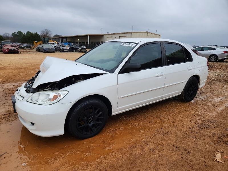 Photo 1 from auction – 2004 HONDA CIVIC LX with VIN 2HGES16554H625490